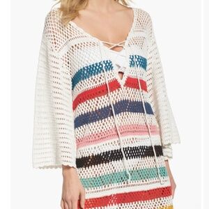 Crocheted Beach Coverup by Muche et Machete Pacific Coast  Dress NWT